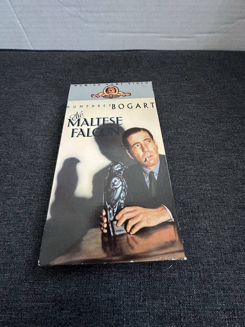 The Maltese Falcon VHS Humphrey Bogart MGM/UA Vintage Classic Film Noir
